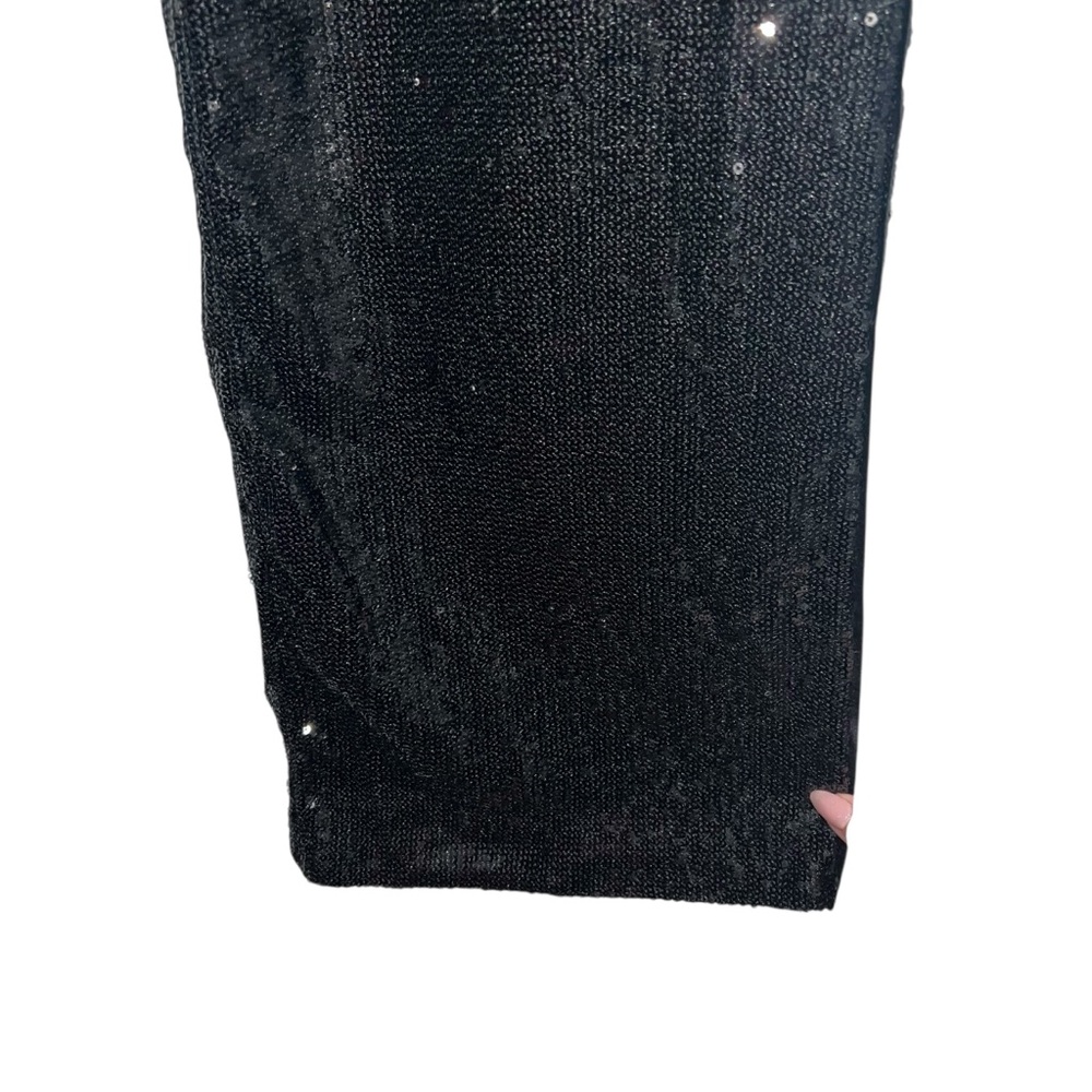 NEW NWT La Ligne Oona Sequined Pant In Black - Picture 7 of 12